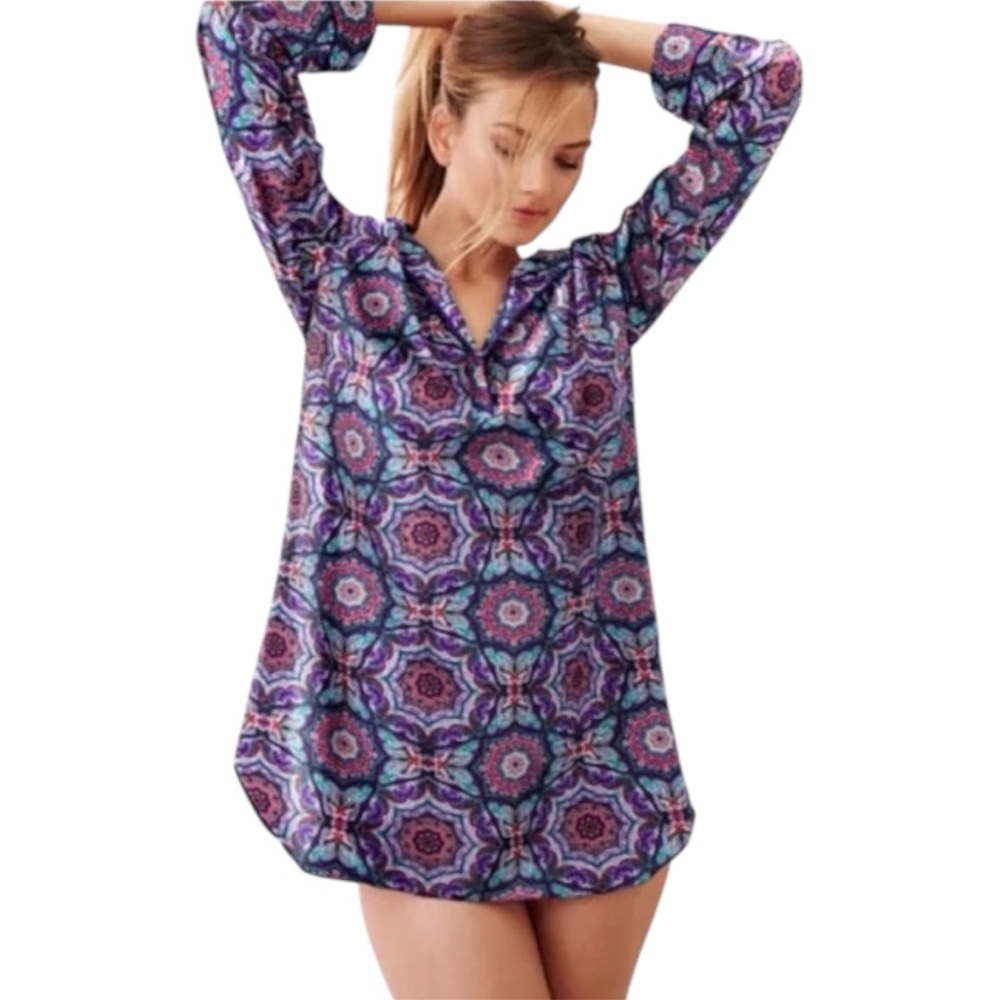 Victoria's Secret Multicolor Paisley Blouse